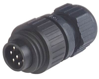 תקע 6 פין + הארקה נייד - CA 6 LS - 934 126-100
