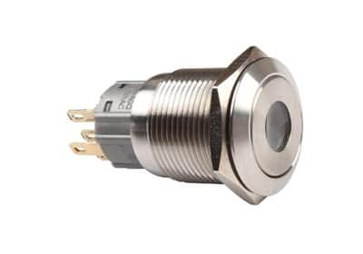 לחצן מתכתי לקוטר חור 19 מ"מ - HBS1-AGQ-11D 2