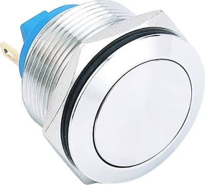 לחצן ממתכת לקוטר חור 22 מ"מ - HBGQ22F-10-J